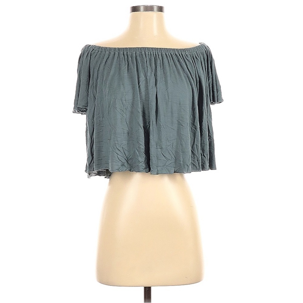 Truly Madly Deeply Off The Shoulder Crop Top l SIZE S - Picture 1 of 8